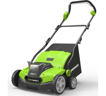 Аэратор-скарификатор аккумуляторный Greenworks GD40SC36, 40V, бесщеточный, без АКБ и ЗУ