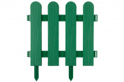 Забор декоративный GRINDA ″ШТАКЕТНИК″, 29x224см, зеленый