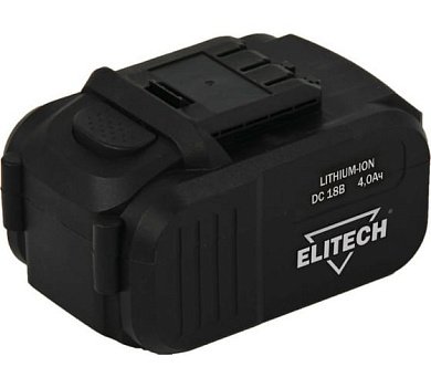 Аккумуляторная батарея ELITECH 18 V 4.0Ач 1820.067700